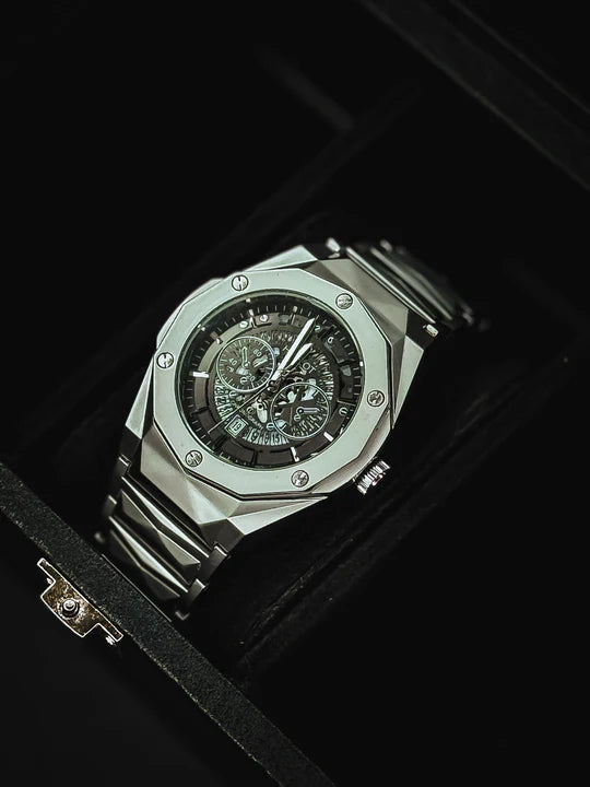 Hublot steel chain high quality heavy weight watch